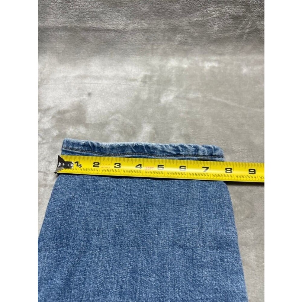 Oliver Logan Button Fly Straight Jeans Women Size 28 Light Wash Mid Rise - Picture 5 of 16